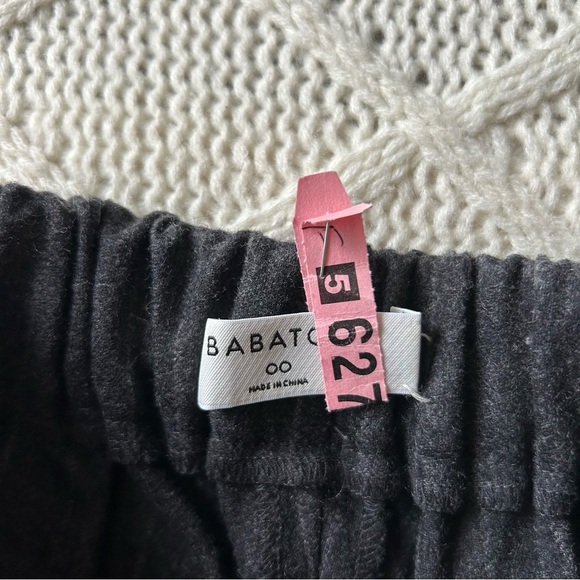 Aritzia Babaton Cohen Wool Cashmere Blend Striped Pants - Picture 4 of 5